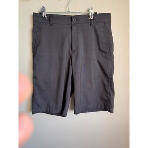 Snake Eyes Dry-18 Golf Shorts Black Athletic Performance Gorpcore Mens 30
